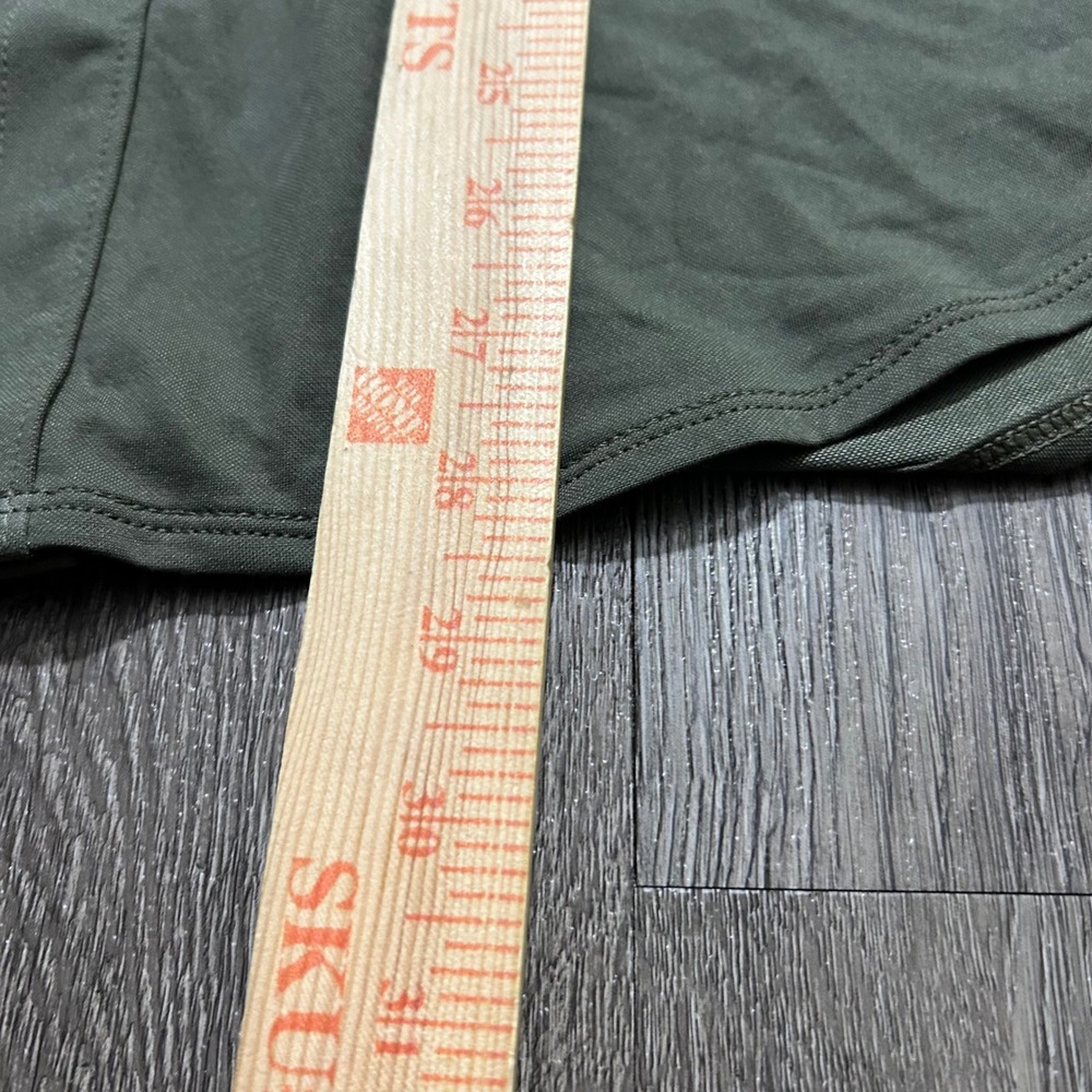 5.11 Tactical Button Down Jefferson Shirt Medium Green Long Sleeve Outdoor Duty - Picture 6 of 9